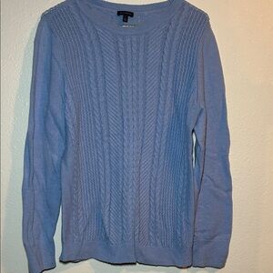 Talbots Light Blue Crewneck Sweater